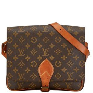 Louis Vuitton Brown and Tan Monogram shoulder  Bag